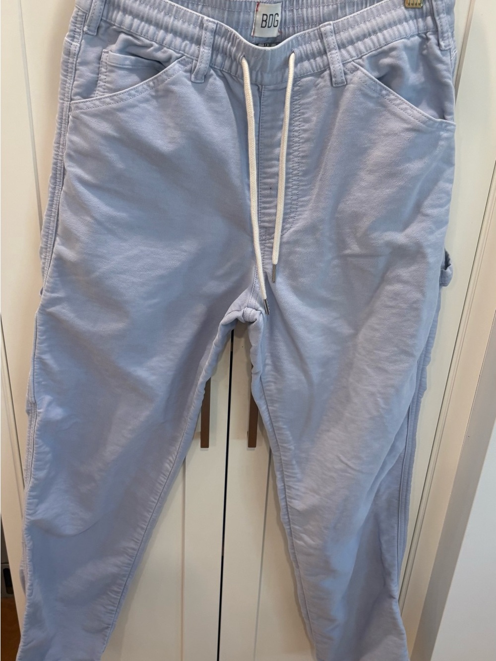 BDG Light Blue Men’s Drawstring Joggers